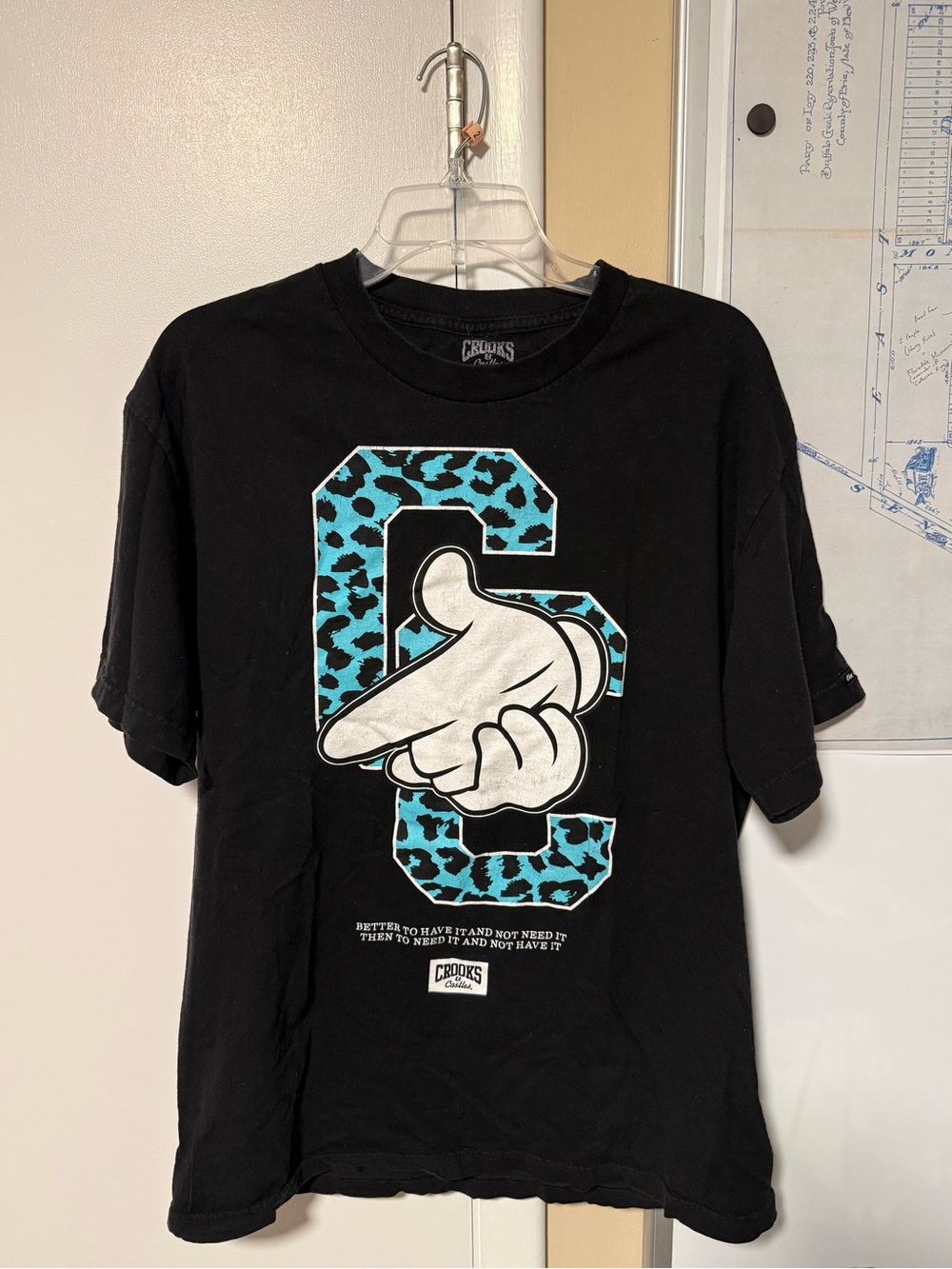 Vintage- CROOKS & Castles t shirt